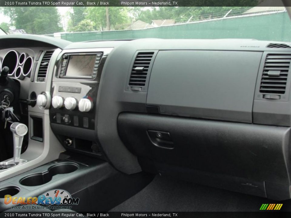 2010 Toyota Tundra TRD Sport Regular Cab Black / Black Photo #30