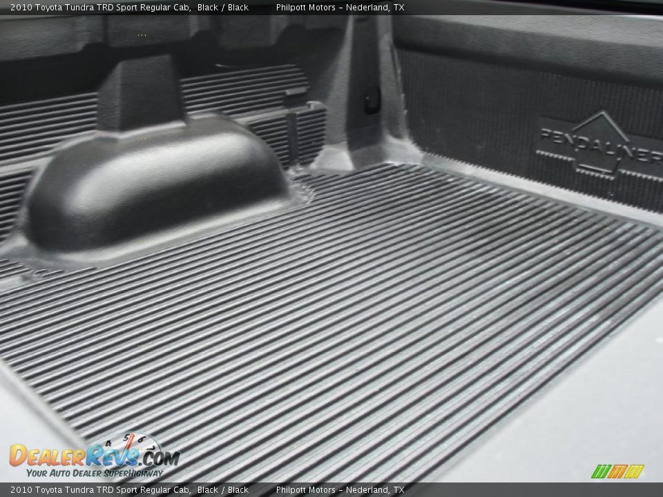 2010 Toyota Tundra TRD Sport Regular Cab Black / Black Photo #32