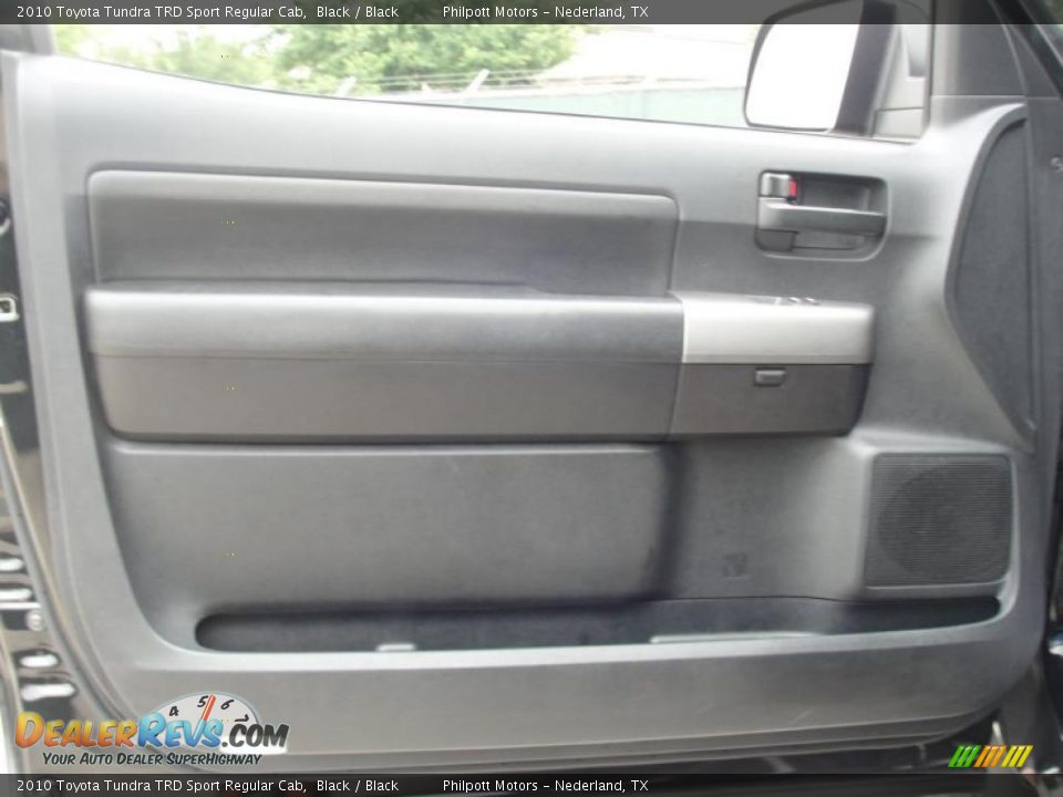 2010 Toyota Tundra TRD Sport Regular Cab Black / Black Photo #33