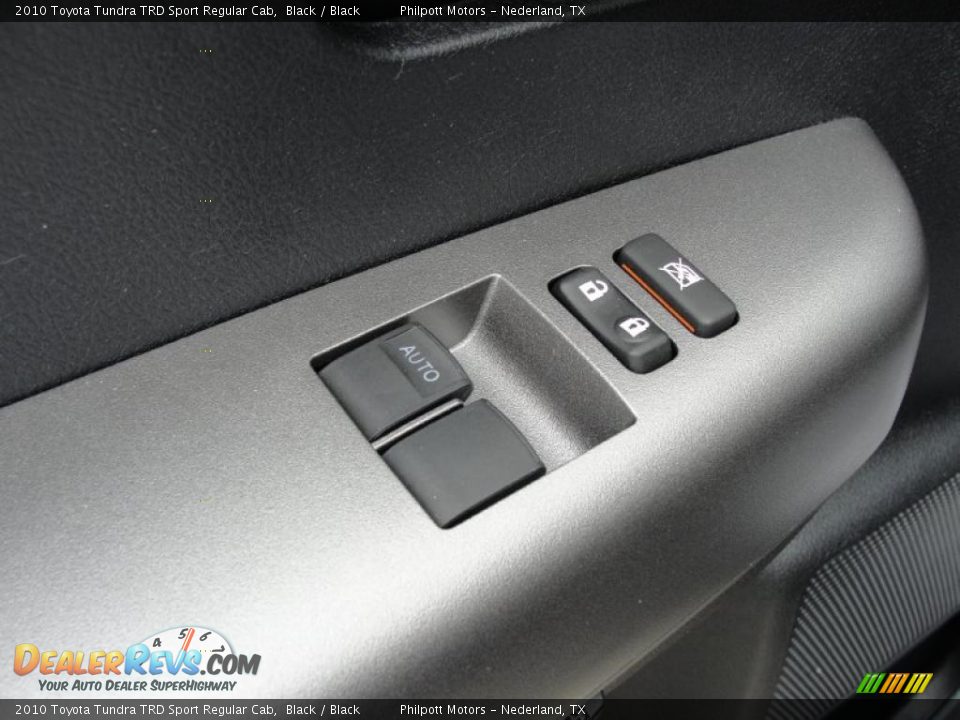 2010 Toyota Tundra TRD Sport Regular Cab Black / Black Photo #34