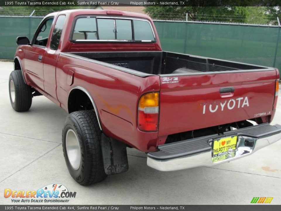 1995 toyota tacoma red #7