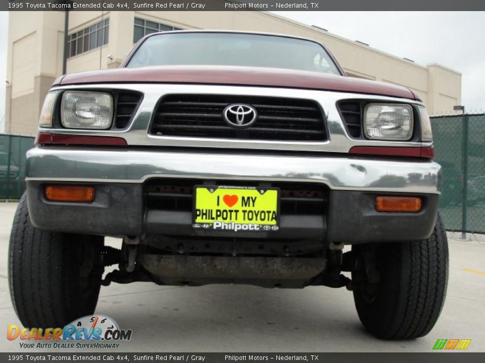 1995 toyota tacoma red #1