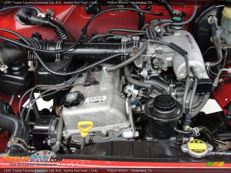 1995 Toyota Tacoma Extended Cab 4x4 2.7 Liter DOHC 16-Valve 4 Cylinder Engine Photo #22