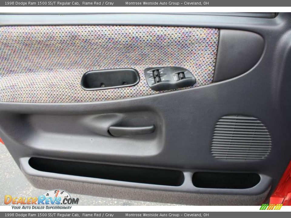 1998 Dodge Ram 1500 SS/T Regular Cab Flame Red / Gray Photo #10
