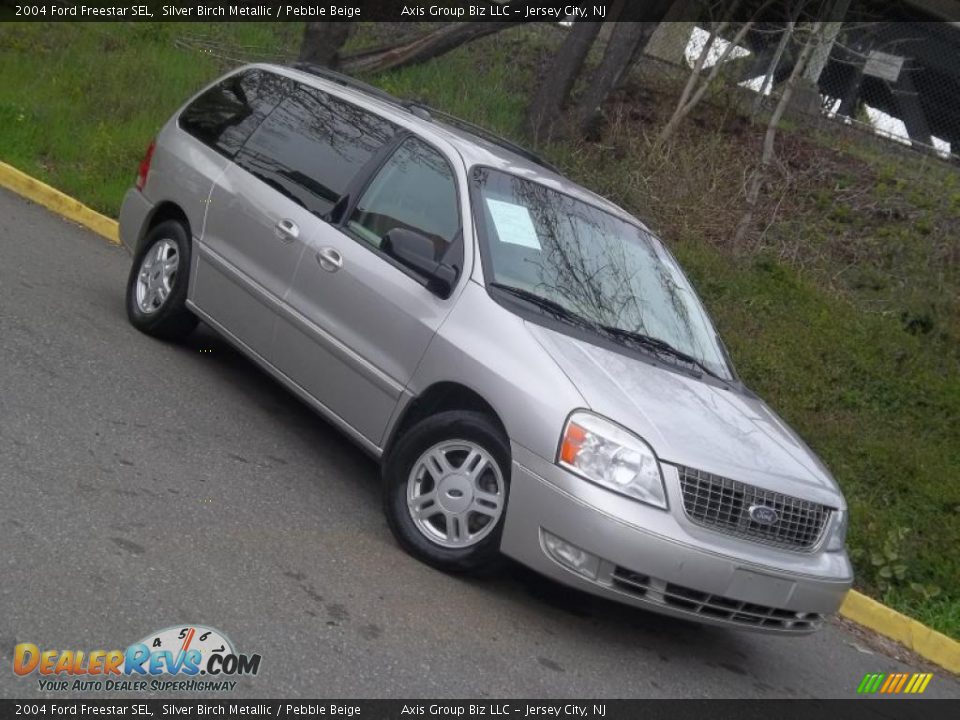 2004 Ford Freestar SEL Silver Birch Metallic / Pebble Beige Photo #29