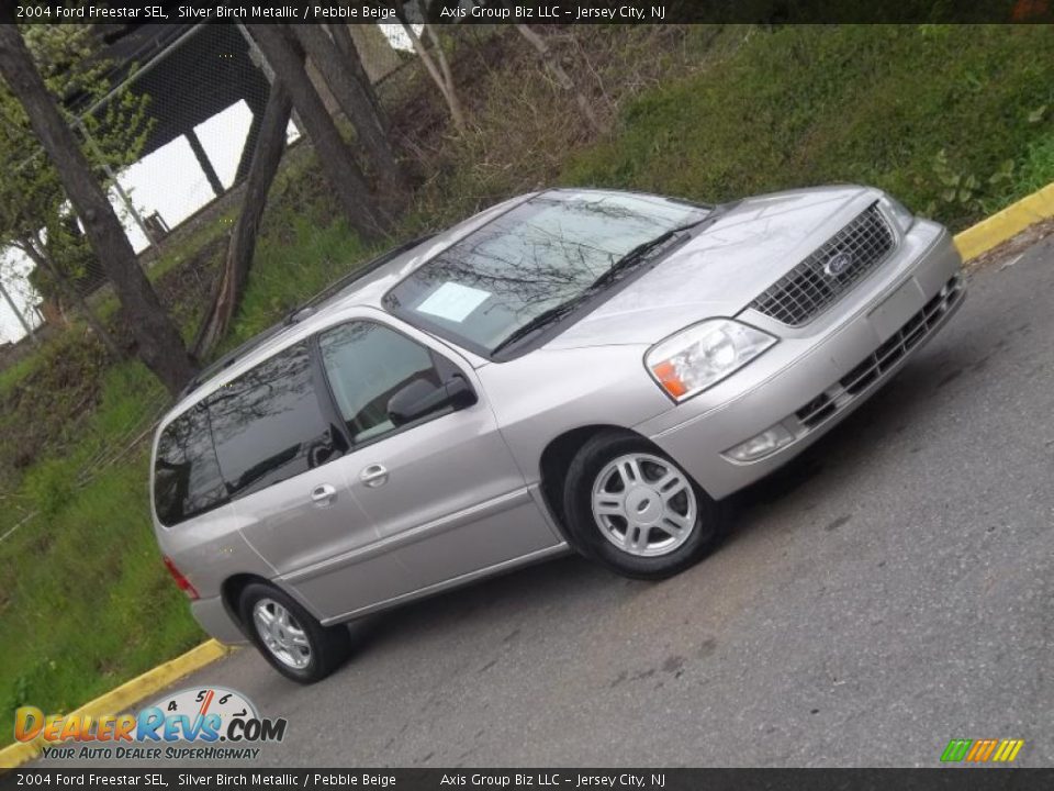 2004 Ford Freestar SEL Silver Birch Metallic / Pebble Beige Photo #30