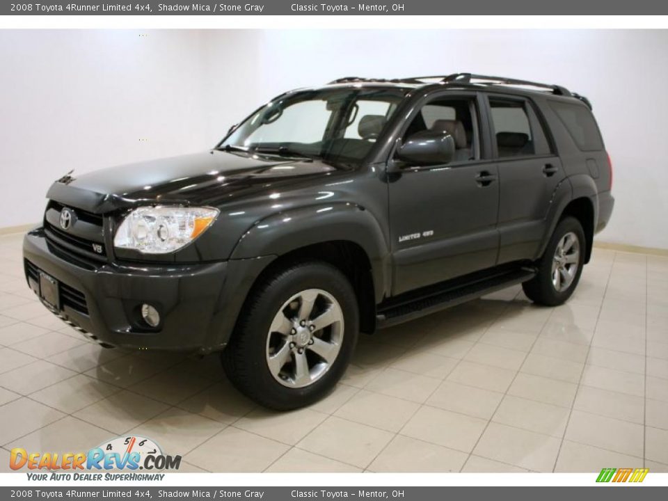 2008 Toyota 4Runner Limited 4x4 Shadow Mica / Stone Gray Photo #3