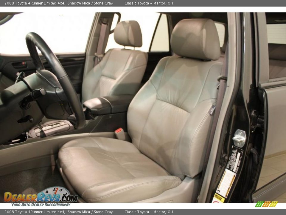 Stone Gray Interior - 2008 Toyota 4Runner Limited 4x4 Photo #8