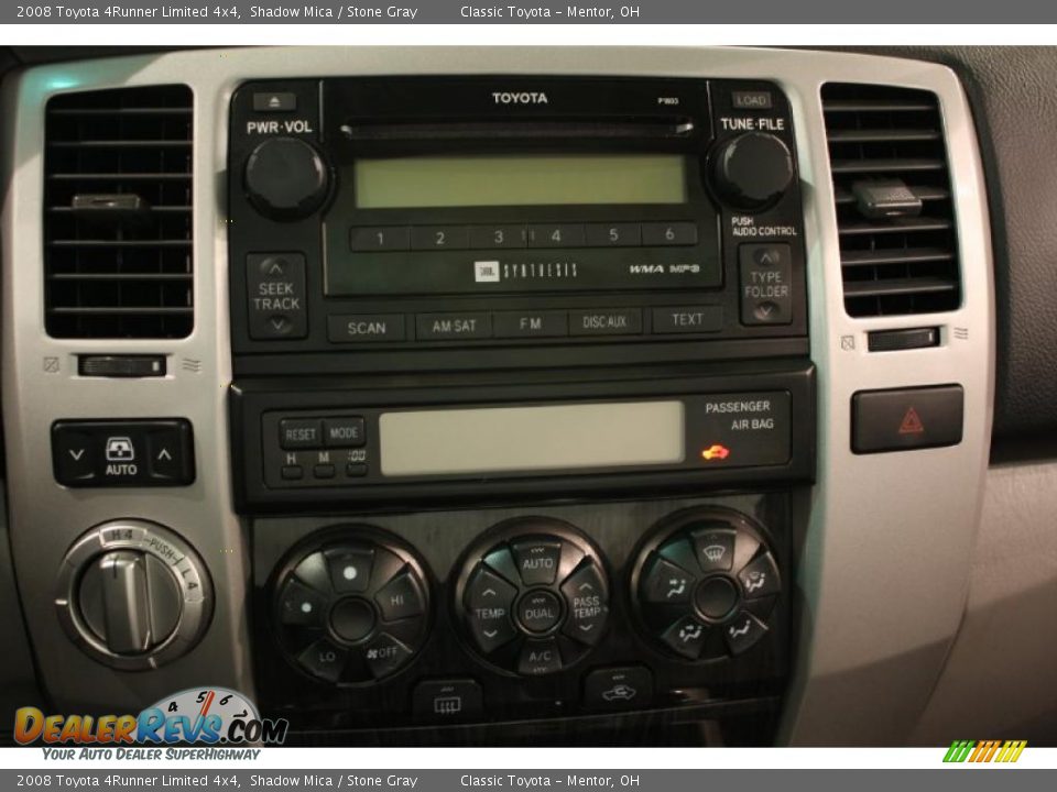 2008 Toyota 4Runner Limited 4x4 Shadow Mica / Stone Gray Photo #13