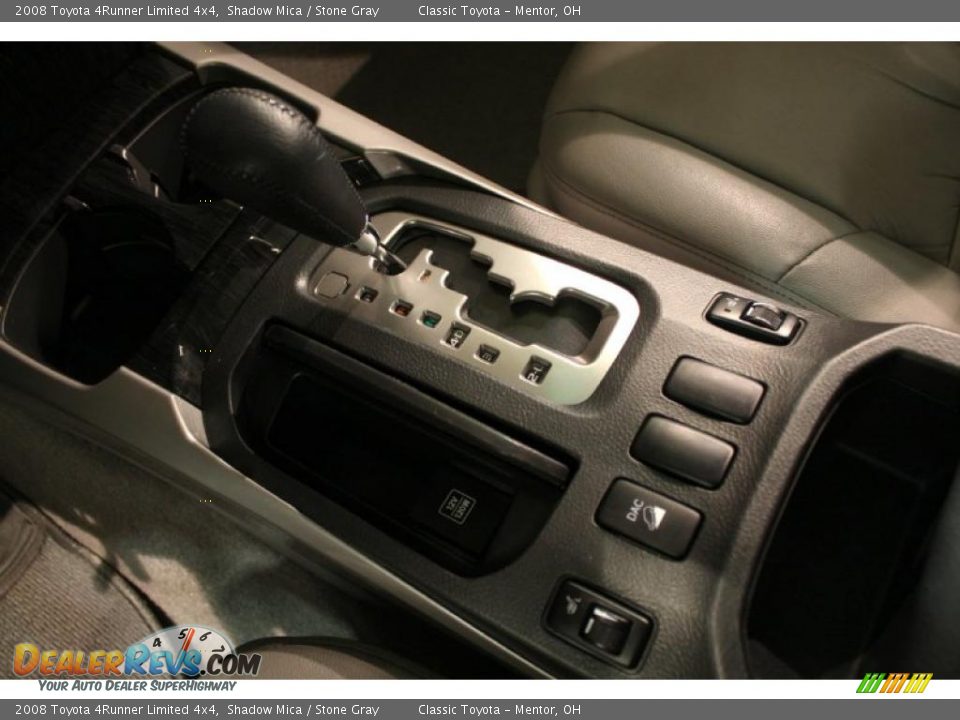 2008 Toyota 4Runner Limited 4x4 Shadow Mica / Stone Gray Photo #15