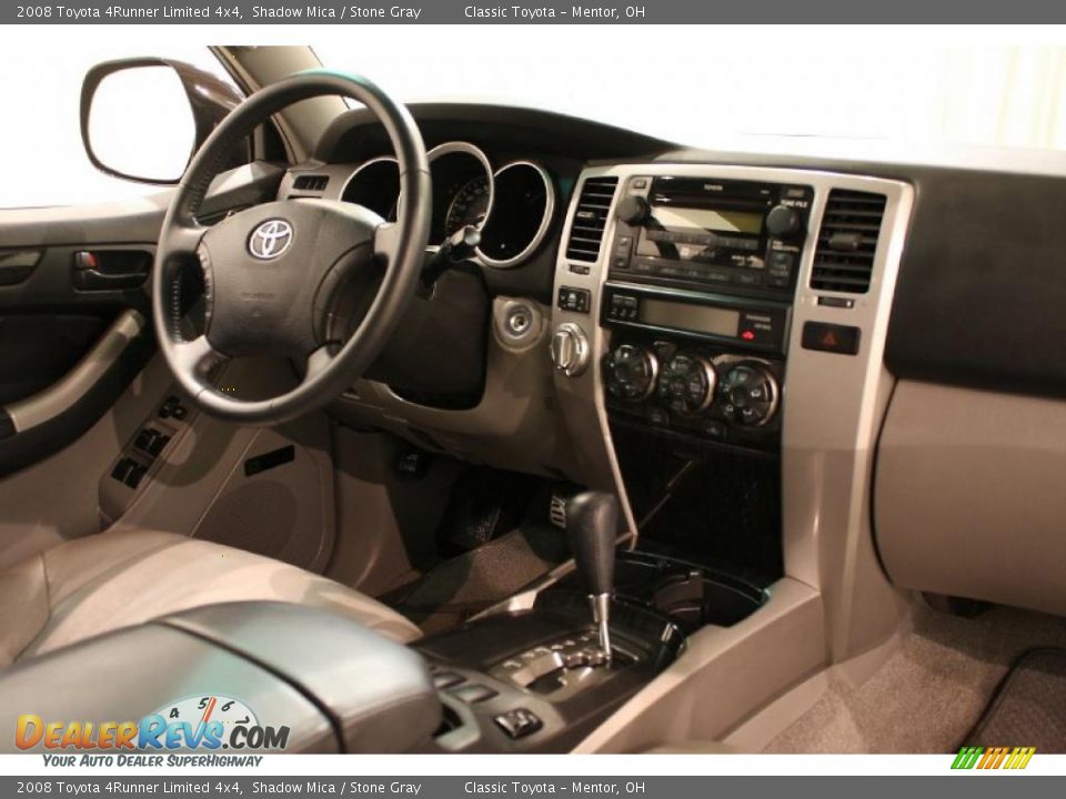 2008 Toyota 4Runner Limited 4x4 Shadow Mica / Stone Gray Photo #16