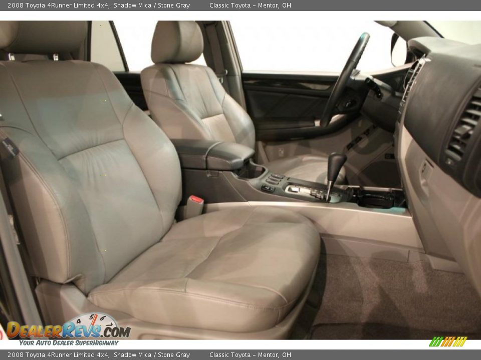 2008 Toyota 4Runner Limited 4x4 Shadow Mica / Stone Gray Photo #17