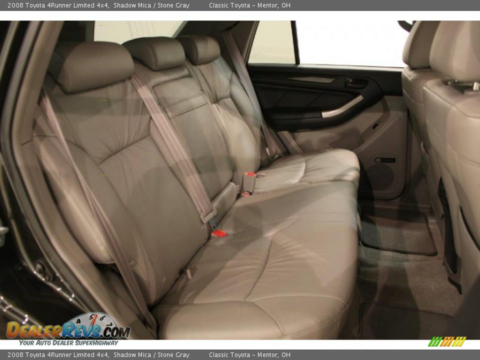 2008 Toyota 4Runner Limited 4x4 Shadow Mica / Stone Gray Photo #18