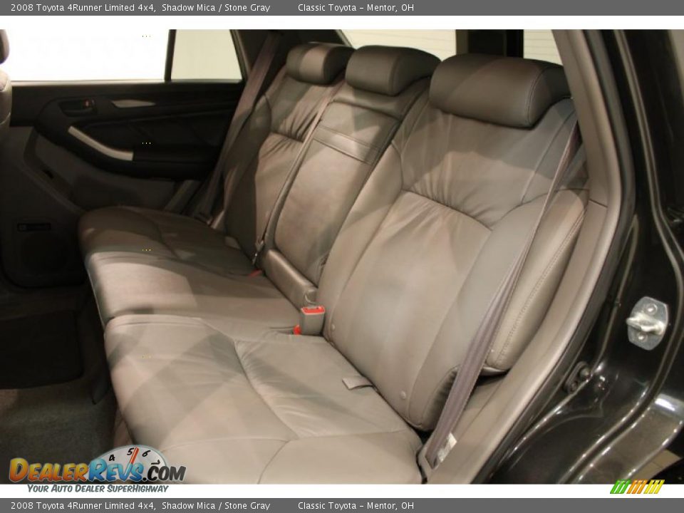 2008 Toyota 4Runner Limited 4x4 Shadow Mica / Stone Gray Photo #19