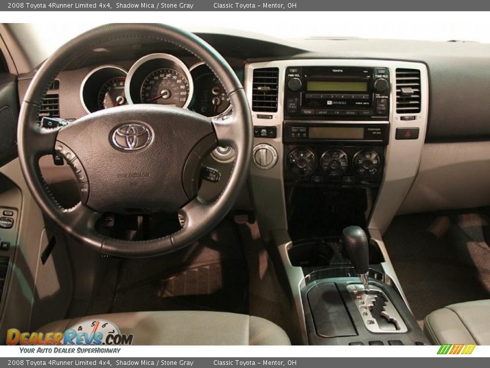 2008 Toyota 4Runner Limited 4x4 Shadow Mica / Stone Gray Photo #20
