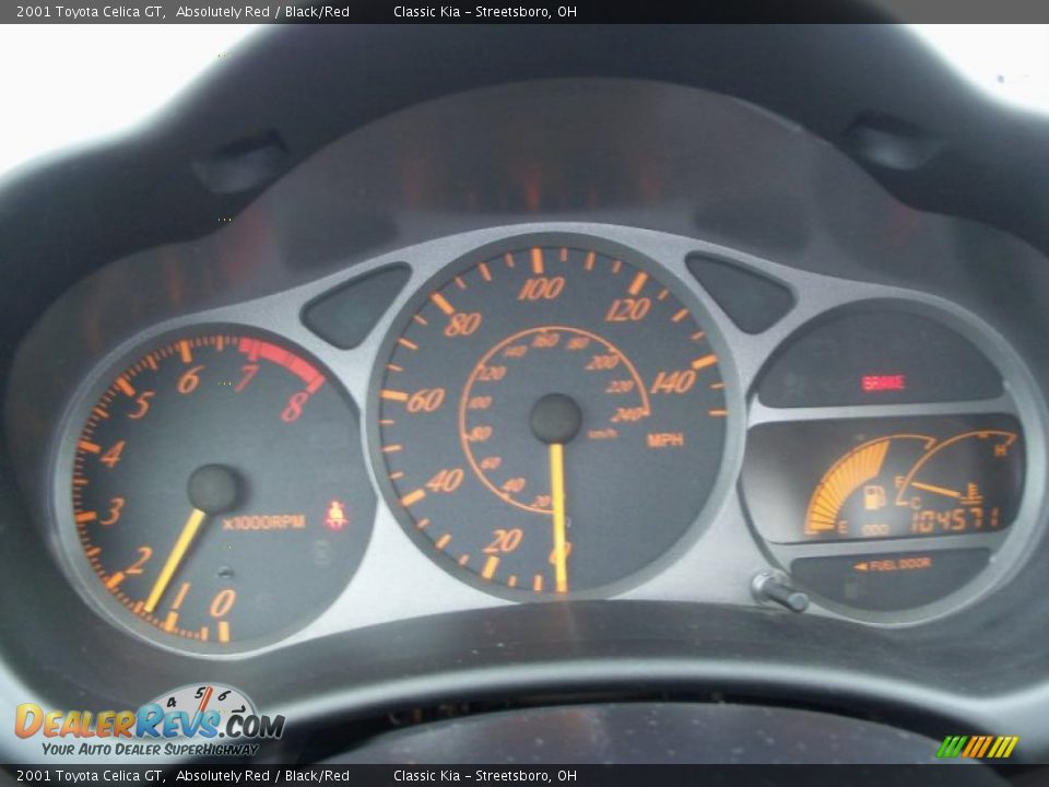 2001 toyota celica gauges #2