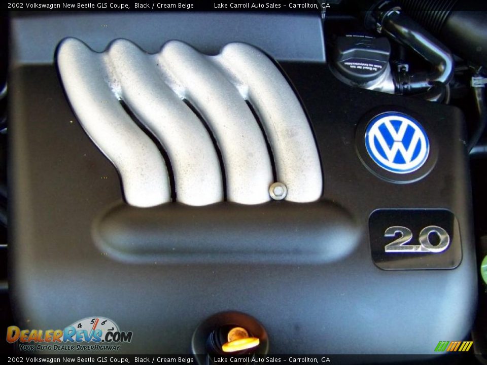 2002 Volkswagen New Beetle GLS Coupe 2.0 Liter SOHC 8V 4 Cylinder Engine Photo #10
