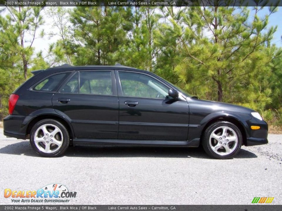 Black Mica 2002 Mazda Protege 5 Wagon Photo #11