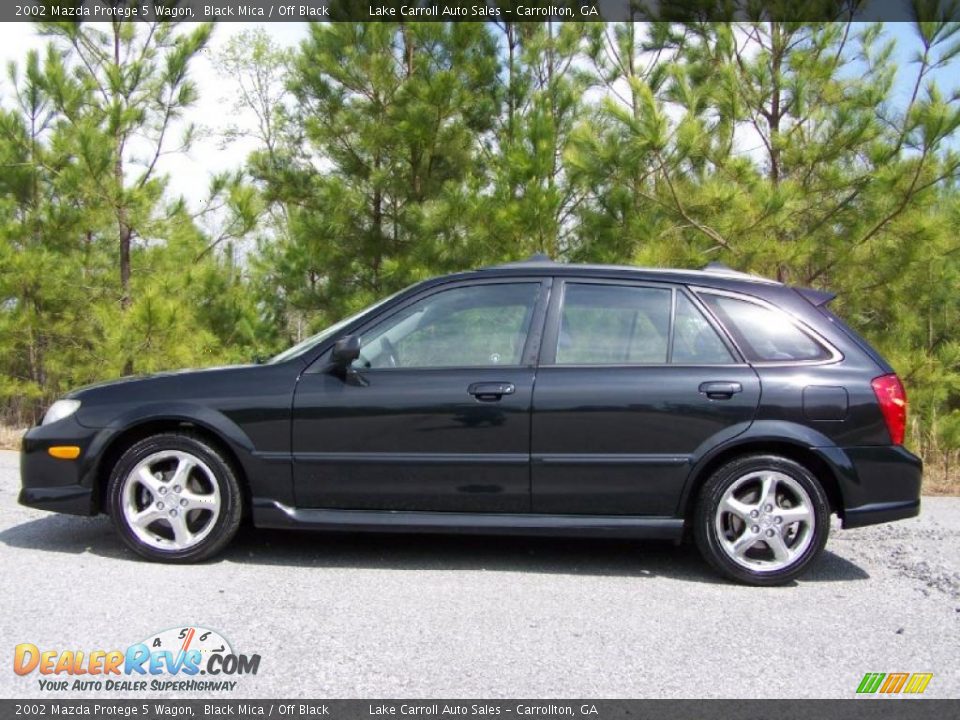 Black Mica 2002 Mazda Protege 5 Wagon Photo #12