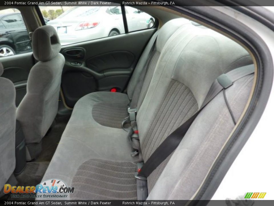 2004 Pontiac Grand Am GT Sedan Summit White / Dark Pewter Photo #13