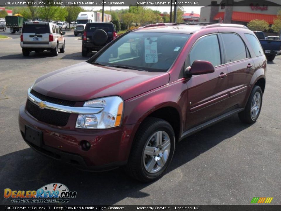 2009 Chevrolet Equinox LT Deep Ruby Red Metallic / Light Cashmere Photo #1