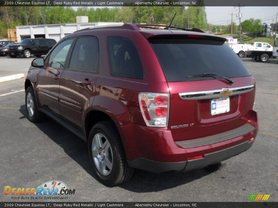 2009 Chevrolet Equinox LT Deep Ruby Red Metallic / Light Cashmere Photo #2