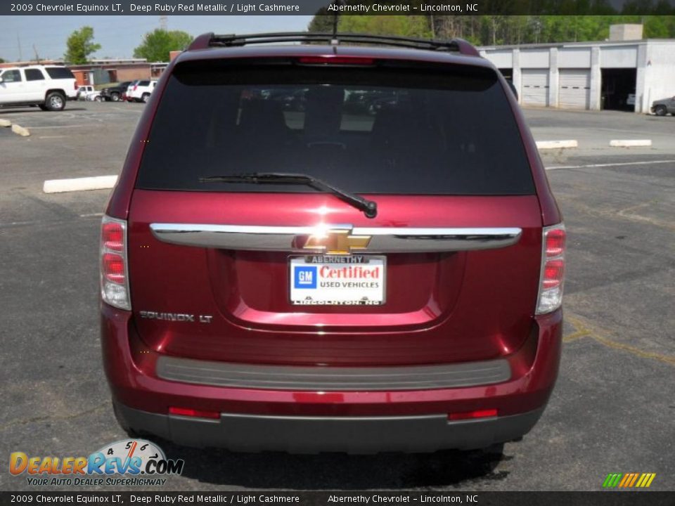 2009 Chevrolet Equinox LT Deep Ruby Red Metallic / Light Cashmere Photo #3