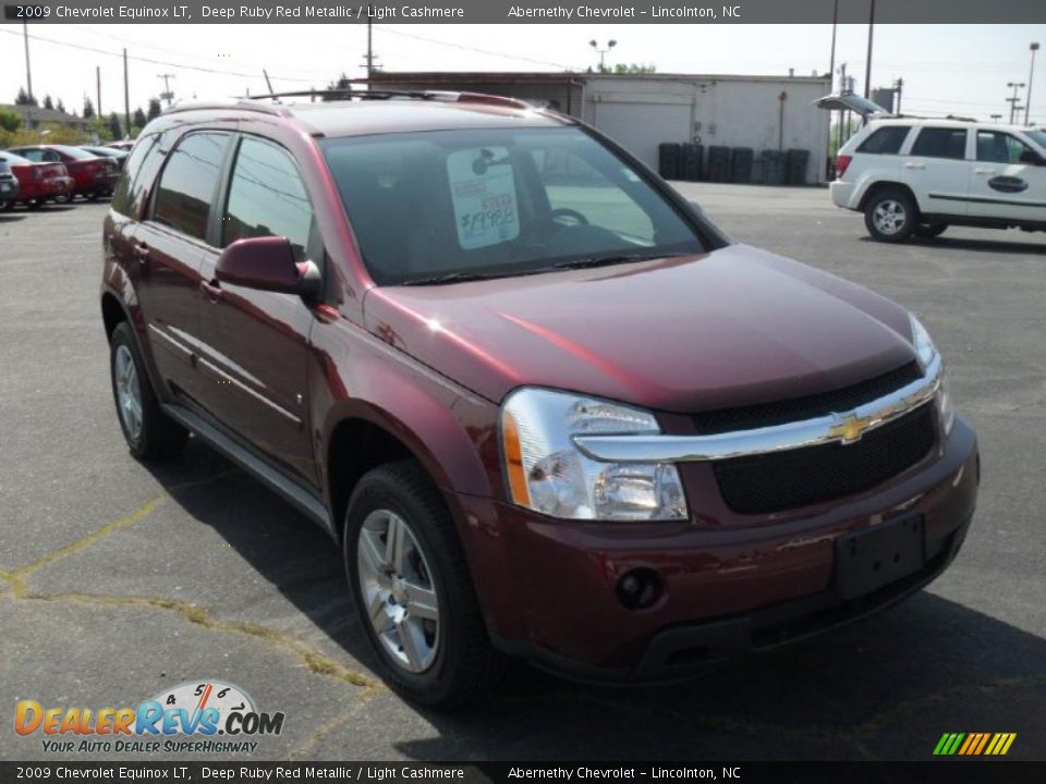 2009 Chevrolet Equinox LT Deep Ruby Red Metallic / Light Cashmere Photo #5