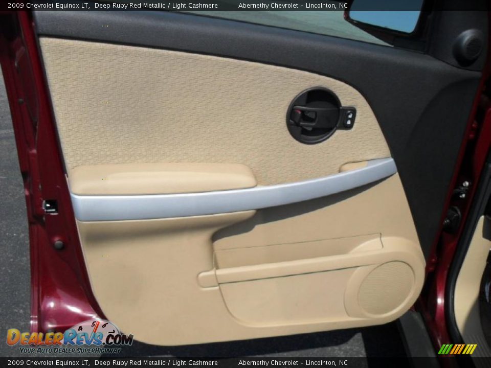 2009 Chevrolet Equinox LT Deep Ruby Red Metallic / Light Cashmere Photo #7