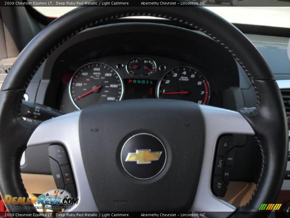 2009 Chevrolet Equinox LT Deep Ruby Red Metallic / Light Cashmere Photo #11