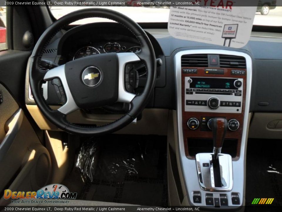 2009 Chevrolet Equinox LT Deep Ruby Red Metallic / Light Cashmere Photo #14