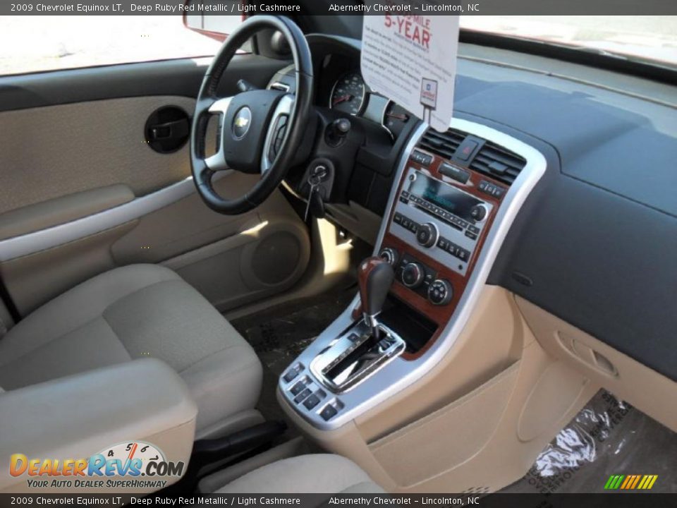 2009 Chevrolet Equinox LT Deep Ruby Red Metallic / Light Cashmere Photo #19