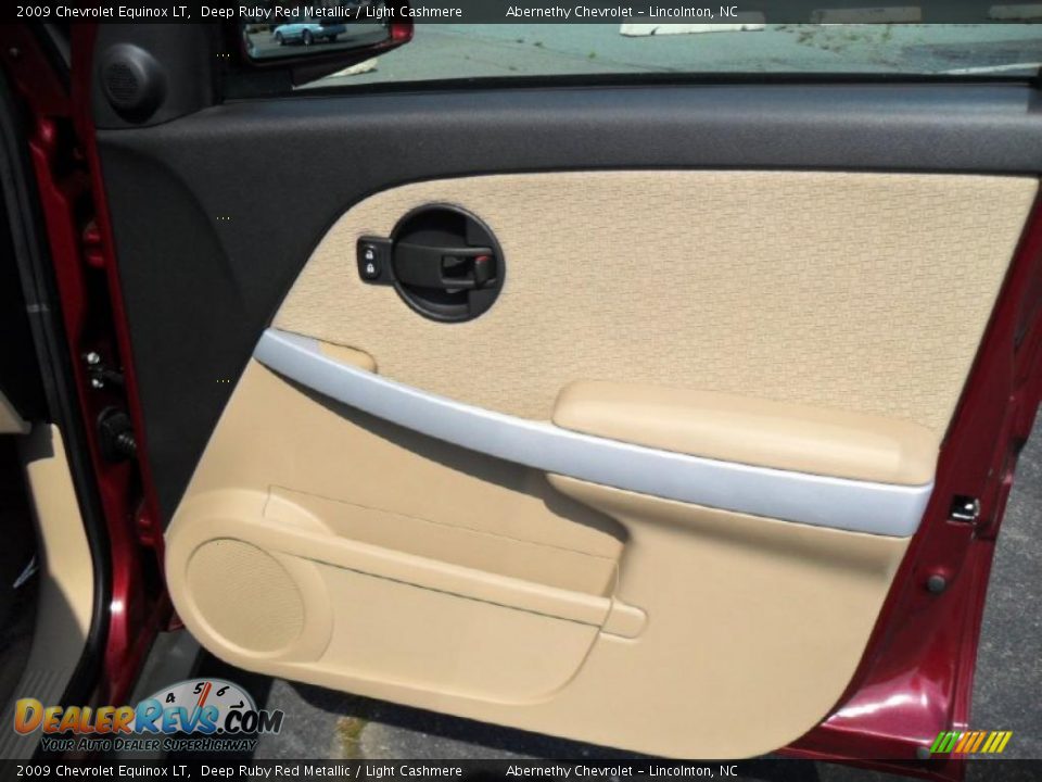 2009 Chevrolet Equinox LT Deep Ruby Red Metallic / Light Cashmere Photo #20