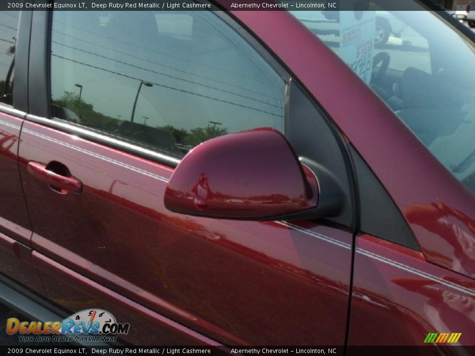 2009 Chevrolet Equinox LT Deep Ruby Red Metallic / Light Cashmere Photo #21