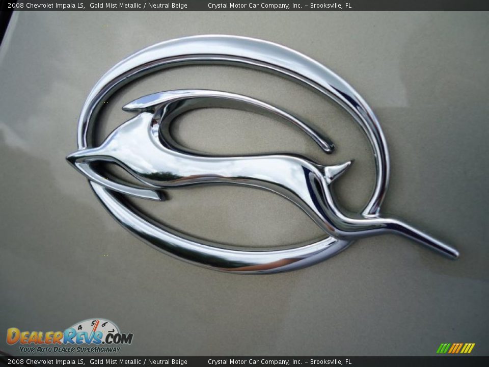 2008 Chevrolet Impala LS Gold Mist Metallic / Neutral Beige Photo #4