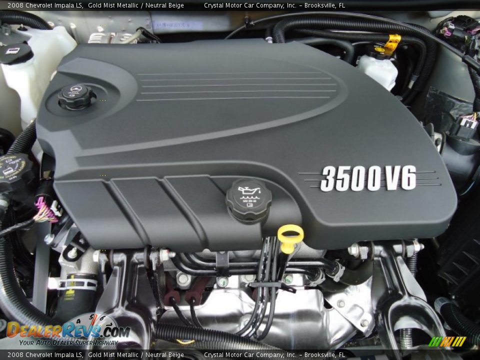 2008 Chevrolet Impala LS Gold Mist Metallic / Neutral Beige Photo #29
