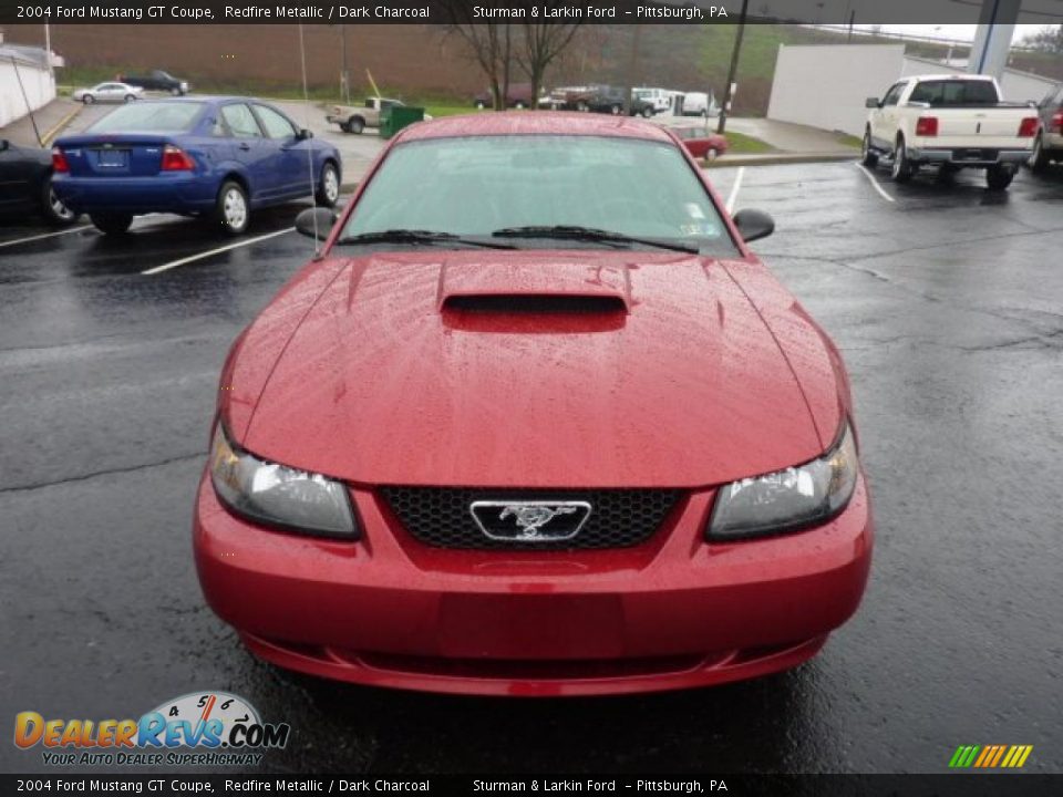 2004 Ford Mustang GT Coupe Redfire Metallic / Dark Charcoal Photo #6