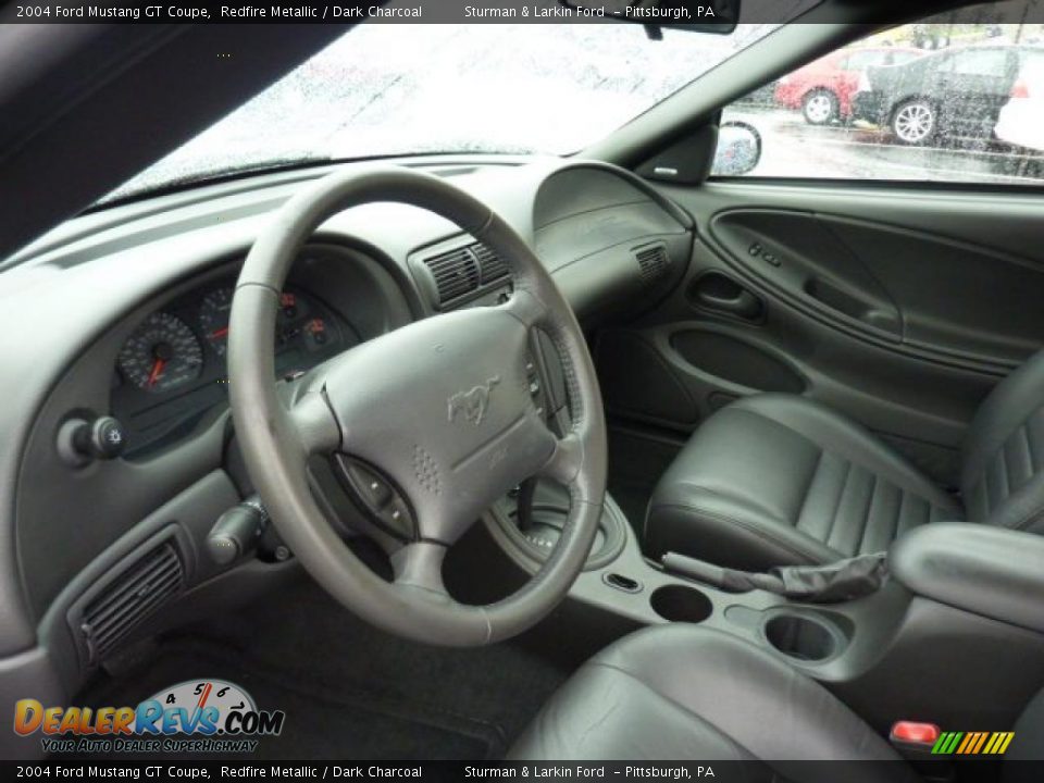 2004 Ford Mustang GT Coupe Steering Wheel Photo #12