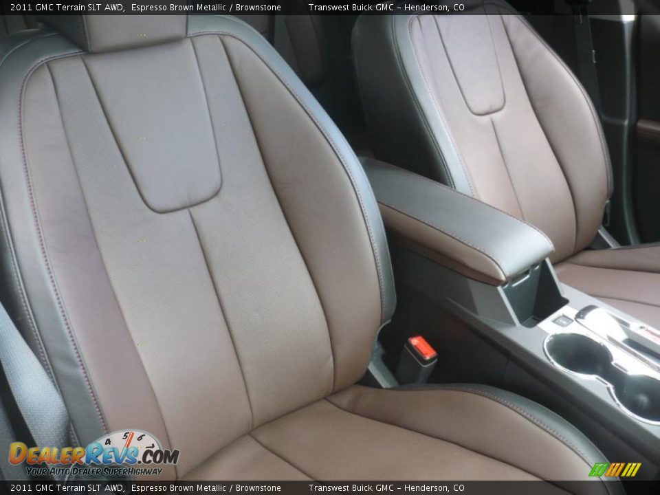 Brownstone Interior - 2011 GMC Terrain SLT AWD Photo #5