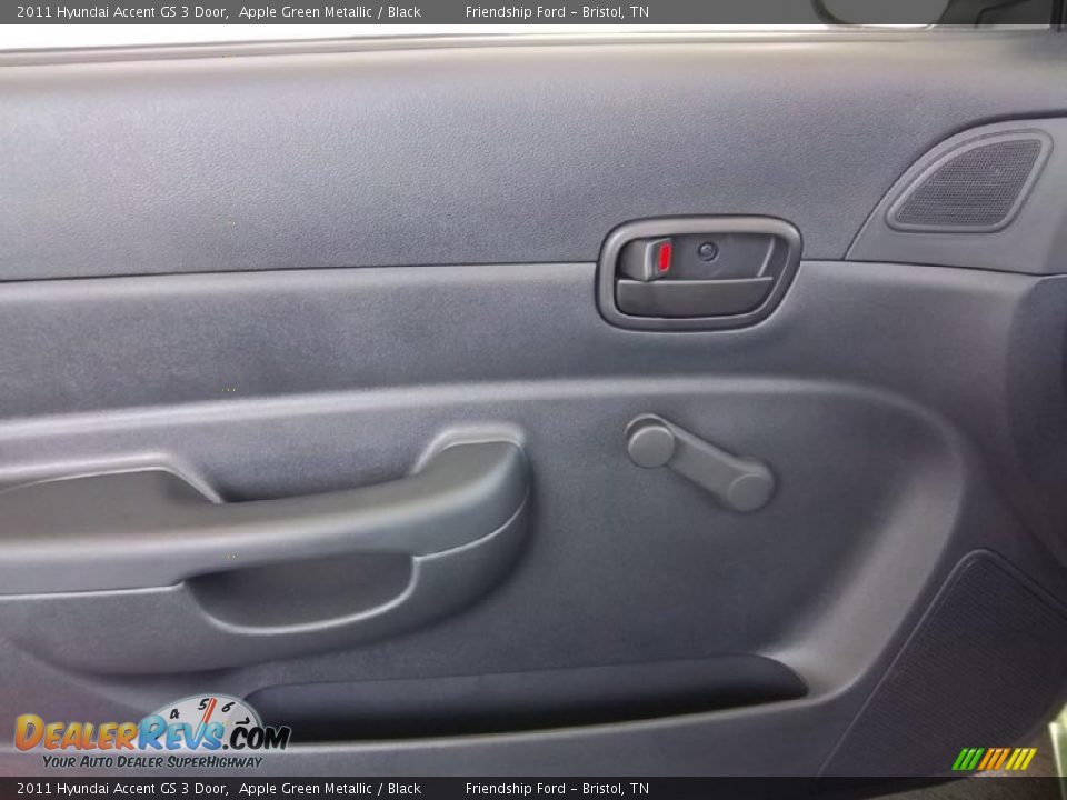 Door Panel of 2011 Hyundai Accent GS 3 Door Photo #16
