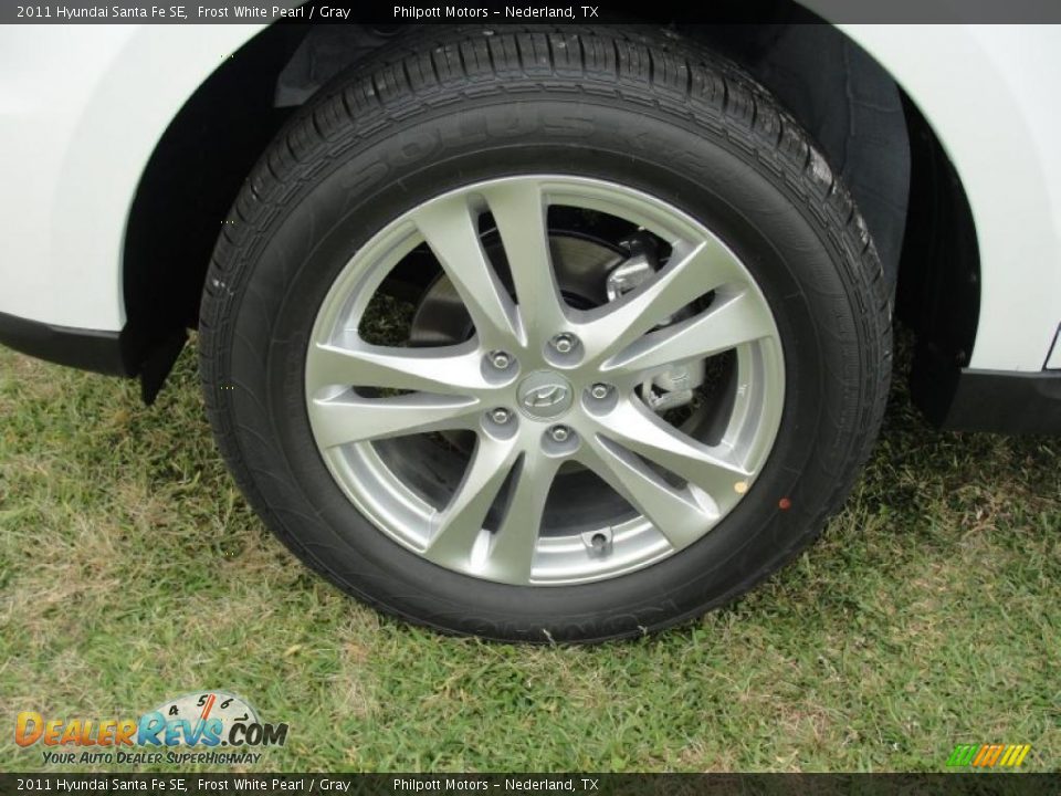 2011 Hyundai Santa Fe SE Wheel Photo #11