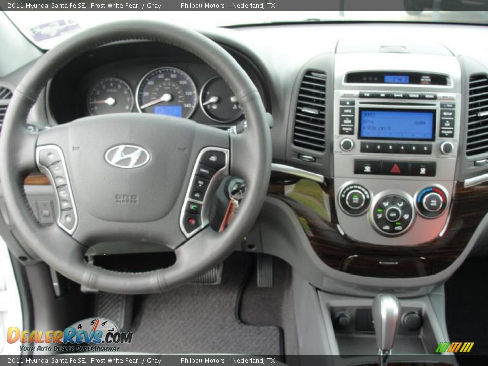 Dashboard of 2011 Hyundai Santa Fe SE Photo #27