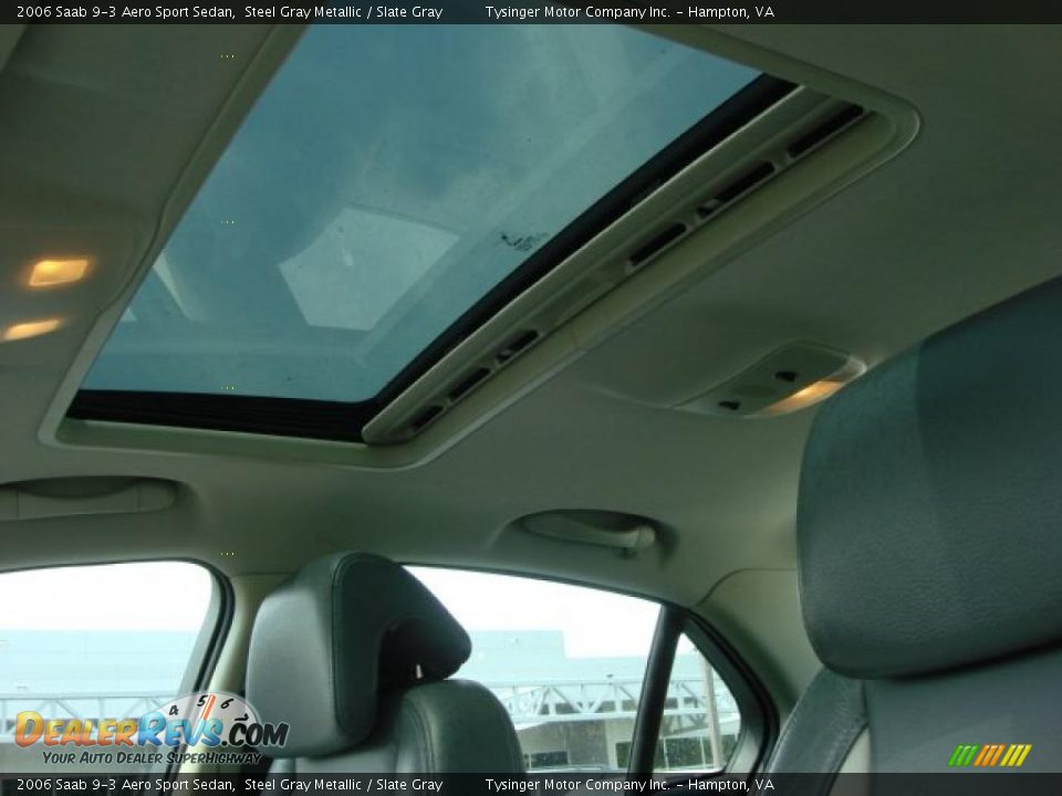 Sunroof of 2006 Saab 9-3 Aero Sport Sedan Photo #13