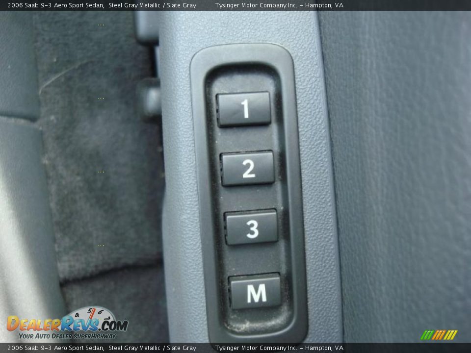 Controls of 2006 Saab 9-3 Aero Sport Sedan Photo #14