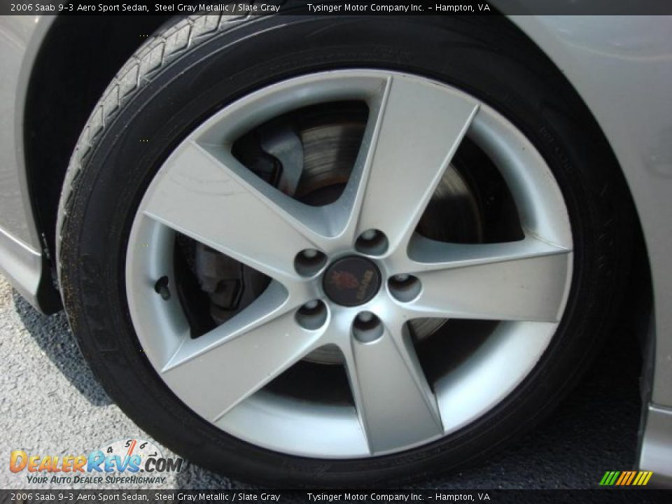2006 Saab 9-3 Aero Sport Sedan Wheel Photo #23