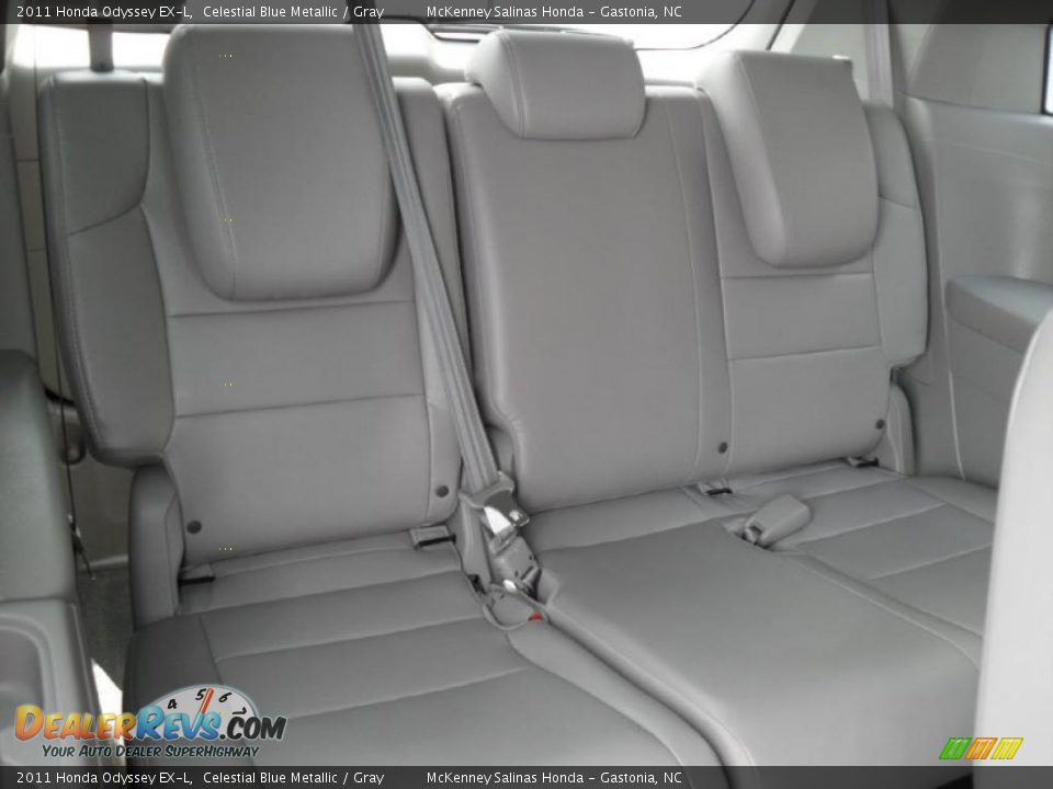 Gray Interior - 2011 Honda Odyssey EX-L Photo #21
