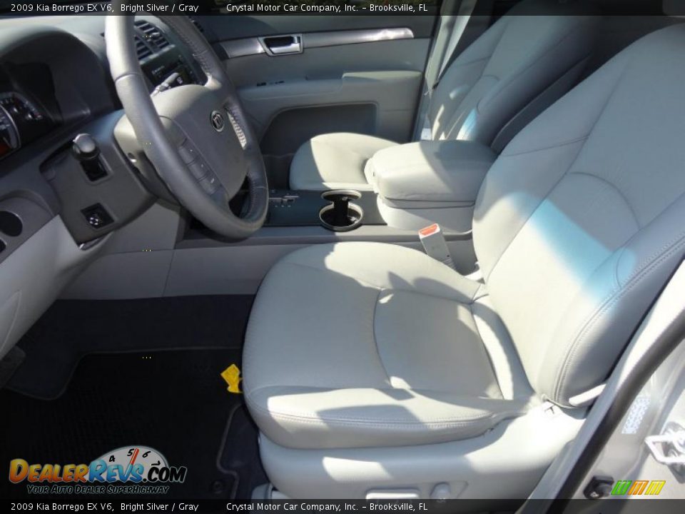 Gray Interior - 2009 Kia Borrego EX V6 Photo #5