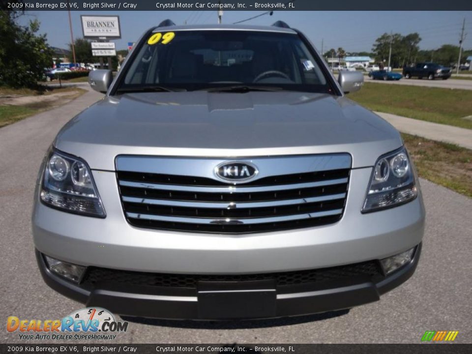 Bright Silver 2009 Kia Borrego EX V6 Photo #22