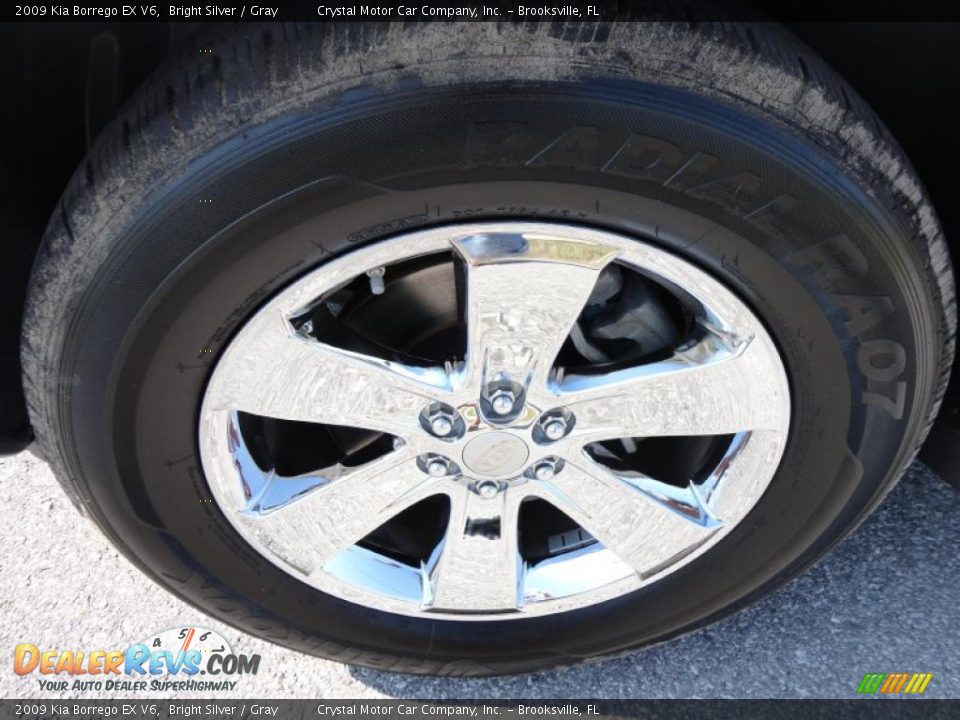 2009 Kia Borrego EX V6 Wheel Photo #23