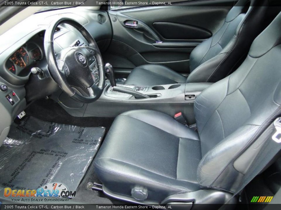 Black Interior - 2005 Toyota Celica GT-S Photo #12